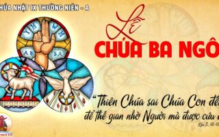 CÁC BÀI SUY NIỆM LỜI CHÚA CHÚA NHẬT CHÚA BA NGÔI- A