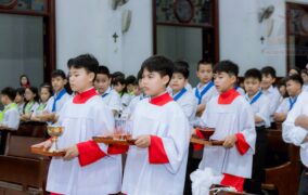 Gx. Vinh Châu: Mừng lễ Thánh Đaminh Savio- Bổn mạng Ban Lễ Sinh