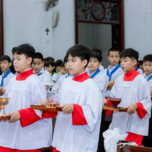 Gx. Vinh Châu: Mừng lễ Thánh Đaminh Savio- Bổn mạng Ban Lễ Sinh