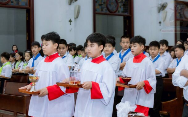 Gx. Vinh Châu: Mừng lễ Thánh Đaminh Savio- Bổn mạng Ban Lễ Sinh