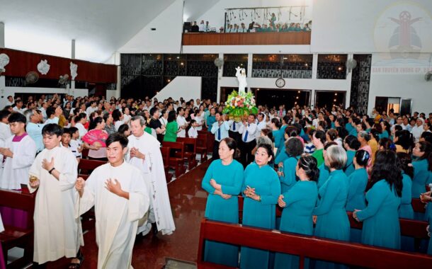 Đền Thánh Đức Mẹ Bãi Dâu: Ngày hành hương Thứ Bảy đầu tháng 5.2026