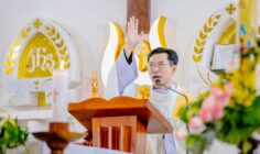 Gx. Đức Mỹ: Nghi thức chuyển giao sứ vụ cho Cha tân Chánh xứ GB. Nguyễn Hoàng Bửu Kim