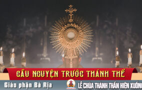 Cầu nguyện trước Thánh Thể- Ngày 24.05.2026 –Lễ Chúa Thánh Thần Hiện Xuống– Ga 20,19-23