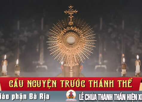 Cầu nguyện trước Thánh Thể- Ngày 24.05.2026 –Lễ Chúa Thánh Thần Hiện Xuống– Ga 20,19-23