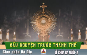 Cầu nguyện trước Thánh Thể- Ngày 31.05.2026 – Lễ Chúa Ba Ngôi – Ga 3,16-18