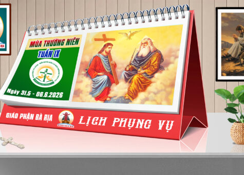 Lịch Phụng vụ từ ngày 31.5 đến 07.6.2026