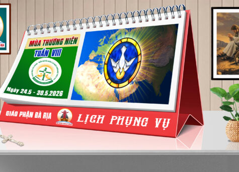Lịch Phụng vụ từ ngày 24.5 đến 31.5.2026