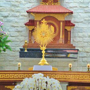 Gx. Tân Phước: Chầu Thánh Thể thay Giáo phận - Ngày 10.5.2026