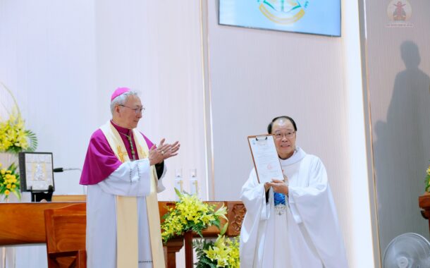 GX. HẢI XUÂN: HÂN HOAN ĐÓN CHA TÂN CHÁNH XỨ ĐAMINH NGUYỄN ĐỨC QUỲNH