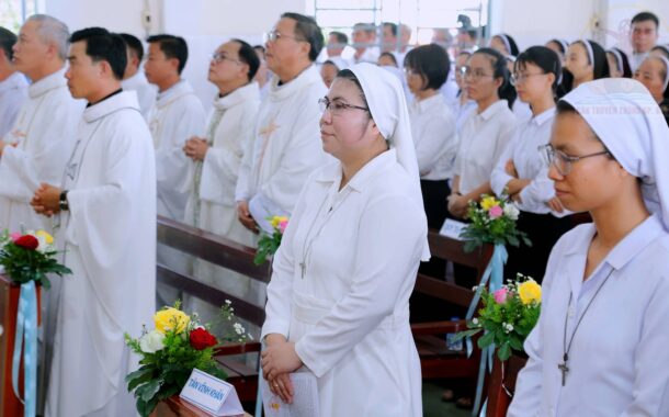 Gx. Phước An: Thánh lễ tạ ơn hồng ân vĩnh khấn Nữ tu Maria Võ Ngọc Kim Ngân