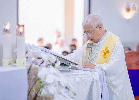 Gx. Ngãi Giao: Chào đón vị chủ chăn mới: Cha Anphongsô Nguyễn Văn Thế