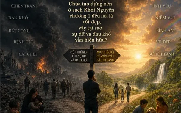 Nếu Thiên Chúa là Đấng tuyệt đối tốt lành, và nếu công trình tạo dựng ban đầu là tốt đẹp, thì tại sao sự dữ lại tồn tại?
