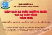 Ủy ban Giáo dân: Biên bản ba buổi thường huấn tại ba giáo tỉnh năm 2026