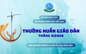 Ủy ban Giáo dân - Thường huấn tháng 5/2026: Chứng tá giữa đời thường