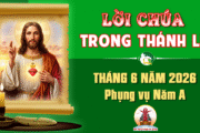 Lời Chúa trong thánh lễ hàng ngày Tháng 6 năm 2026 – Năm A