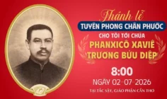 Chương trình và link video trực tiếp Thánh lễ Tuyên phong Chân phước cho Tôi tớ Chúa Phanxicô Xaviê Trương Bửu Diệp, Linh mục tử đạo (1897–1946)