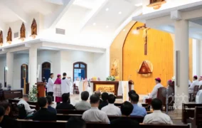 Nghi thức Tuyên xưng Đức tin của Đức Giám mục tân cử Gioan Baotixita Nguyễn Quang Tuyến