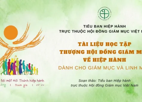 Tài liệu học tập Thượng Hội đồng Giám mục về hiệp hành dành cho giám mục và linh mục