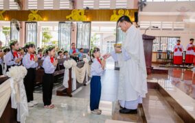 Gx. Quảng Nghệ: Thánh lễ ban Bí tích Thánh Thể lần đầu- Ngày 07.6.2026