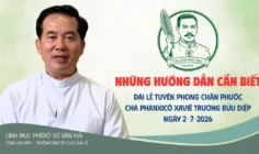VIDEO: Đại lễ Tuyên phong Chân phước Cha Phanxicô Xaviê Trương Bửu Diệp: Những hướng dẫn cần biết