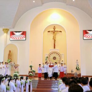 Gx. Long Điền: Thánh lễ ban Bí tích Thêm Sức- Ngày 07.6.2026