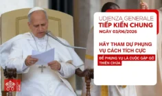 Tiếp kiến chung 3/6/2026 - ĐTC Lêô XIV: Hãy tham dự Phụng vụ cách tích cực để Phụng vụ là cuộc gặp gỡ Thiên Chúa