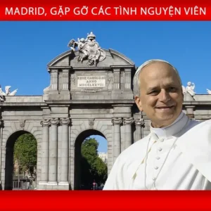 [Tông du Tây Ban Nha] Đức Thánh Cha gặp các tình nguyện viên tại Madrid
