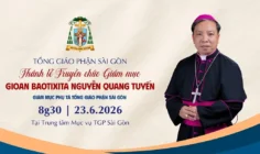 Trực tiếp Thánh lễ Truyền chức Giám mục cho Đức cha tân cử Gioan Baotixita Nguyễn Quang Tuyến