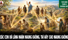 11.06.2026 – Thứ Năm Tuần X Thường Niên