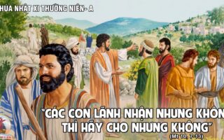 CÁC BÀI SUY NIỆM LỜI CHÚA CHÚA NHẬT XI THƯỜNG NIÊN-A