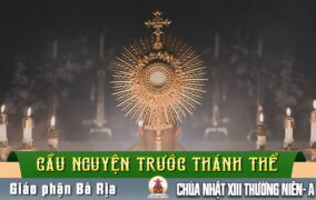 Cầu nguyện trước Thánh Thể- Ngày 28.06.2026 – Chúa Nhật XIII Thường niên – Mt 10,37-42