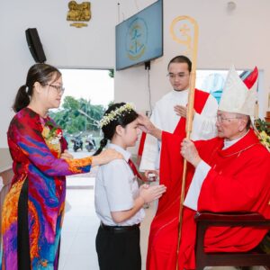 Gx. Hải Minh: Thánh lễ ban Bí tích Thêm Sức cho 30 thiếu nhi- Ngày 25.6.2026