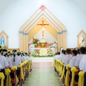 Gx. Hòa Phước: 128 em thiếu nhi Rước Lễ Lần Đầu- Ngày 07.06.2026