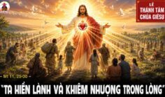 12.06.2026 – Thứ Sáu Tuần X Thường Niên: Thánh Tâm Chúa Giêsu
