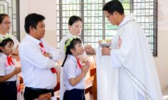 Gx. Thanh An: 14 em thiếu nhi Rước lễ lần đầu- Ngày 07.6.2026