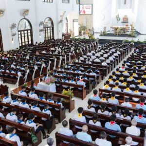 Gx. Tân Phước:  Thánh lễ ban Bí tích Thánh Thể lần đầu- Ngày 07.6.2026