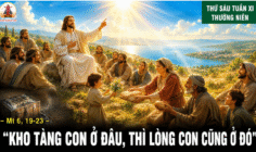 19.06.2026 – Thứ Sáu Tuần XI Thường Niên