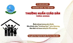 Ủy ban Giáo dân - Thường huấn tháng 6/2026: Ánh sáng trong gia đình
