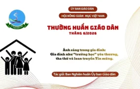 Ủy ban Giáo dân - Thường huấn tháng 6/2026: Ánh sáng trong gia đình