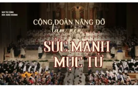 Cộng đoàn nâng đỡ làm nên sức mạnh mục tử