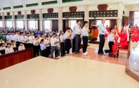 Gx. Hòa An: Đức cha Emmanuel ban Bí tích Thêm sức cho 56 thiếu nhi – Ngày 16.7.2026