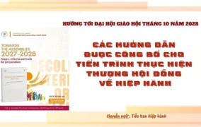 Hướng tới Đại hội Giáo hội tháng 10 năm 2028 - Các hướng dẫn được công bố cho tiến trình thực hiện Thượng Hội đồng về Hiệp hành