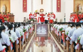 Gx. Láng Cát: Thánh lễ ban Bí tích Thêm Sức- Ngày 09.7.2026