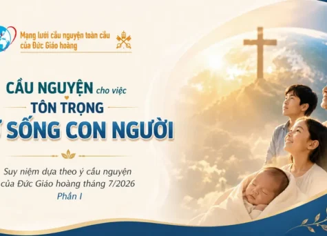 Cầu nguyện cho việc tôn trọng sự sống con người - Suy niệm dựa theo ý cầu nguyện của Đức Giáo hoàng tháng 7/2026 Phần I