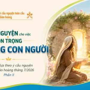 Cầu nguyện cho việc tôn trọng sự sống con người - Suy niệm dựa theo ý cầu nguyện của Đức Giáo hoàng tháng 7/2026 Phần II