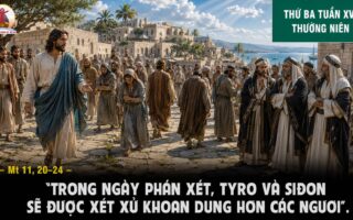 14.07.2026 – Thứ Ba Tuần XV Thường Niên