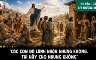 09.07.2026 – Thứ Năm Tuần XIV Thường Niên