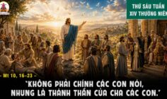 10.07.2026 – Thứ Sáu Tuần XIV Thường Niên