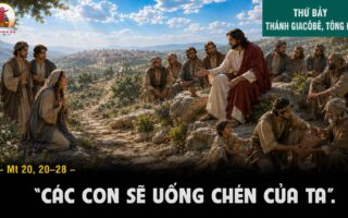 25.07.2026 – Thứ Bảy Tuần XVI Thường Niên: Thánh Giacôbê Tông Đồ