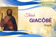Ngày 25 tháng 7: Thánh Giacôbê Tiền, Tông đồ